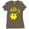 camiseta minion mecanic Ladies Fitted T-Shirt
