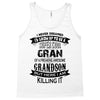 Super Cool Gran Of A Freaking Awesome Grandson Tank Top
