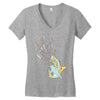shark attack Women's V-Neck T-Shirt