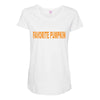 favorite pumpkin Maternity Scoop Neck T-shirt