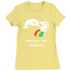 unicorns are overrated Ladies Fitted T-Shirt