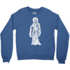 santa muerte blanca Crewneck Sweatshirt