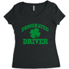 designated driver Women's Triblend Scoop T-shirt