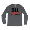 911 dispatcher heroes black logo Long Sleeve Shirts