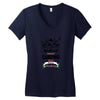 Weekend Forecast Camping With A Chance Of Drinking Women's V-Neck T-Shirt