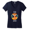 Zero Fox Given Women's V-Neck T-Shirt