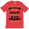 Super Cool Daughter Of A Freaking Awesome Dad T-Shirt