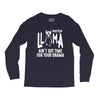 nurse lama Long Sleeve Shirts