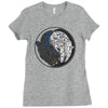 sci fi yin yang Ladies Fitted T-Shirt