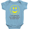 happy place Baby Bodysuit