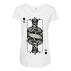 king of spades Maternity Scoop Neck T-shirt