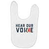 Women's March Hear Our Voice Baby Bibs