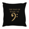 the way of bassline Throw Pillow