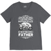 Motorcycles Father V-Neck Tee