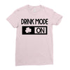 drink mode on Ladies Fitted T-Shirt