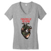 christmas in my heart Women's V-Neck T-Shirt