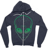 alien 3 Zipper Hoodie