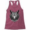 owl ornate Racerback Tank