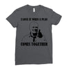 i love it when a plan comes together Ladies Fitted T-Shirt