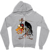 ugly tengu Zipper Hoodie
