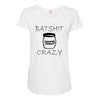 batshit crazy mini Maternity Scoop Neck T-shirt