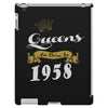 queens are born in 1958 iPad 3 and 4 Case