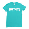 Fortnite video game logo Ladies Fitted T-Shirt