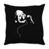 original banksy police searching drug Throw Pillow