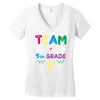 team 5th grade Women's V-Neck T-Shirt