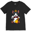 lucky cait sith V-Neck Tee