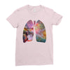 Cosmic Breath Ladies Fitted T-Shirt