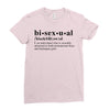 Bisexual Dictionary Ladies Fitted T-Shirt