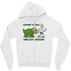 bring back dinosaurs Zipper Hoodie