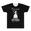 Princesses Are Born in September Yes I'm a Princess All Over Men's T-shirt