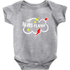 news flash black Baby Onesie