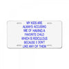 favorite child License Plate