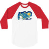 super starry night 3/4 Sleeve Shirt