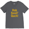 hab sosli' quch! klingon funny geek nerd sci fi alien conventions shir V-Neck Tee