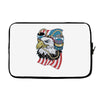 beer eagle graphic Laptop sleeve