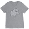 elephant cute V-Neck Tee