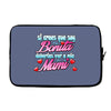 si crees que soy bonita Laptop sleeve