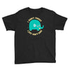 an elephant never cares Youth Tee