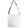 math mental abuse to humans Adjustable Strap Totes