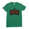 happy halloween Ladies Fitted T-Shirt