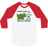 bring back dinosaurs 3/4 Sleeve Shirt