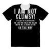 i'm not clumsy it's just the floor All Over Women's T-shirt