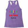 legends are born march Racerback Tank
