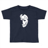 halloween hockey mask Toddler T-shirt