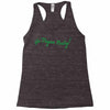 Go vegan baby Racerback Tank