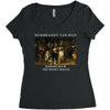 Rembrandt Van Rijn The Night Watch Women's Triblend Scoop T-shirt